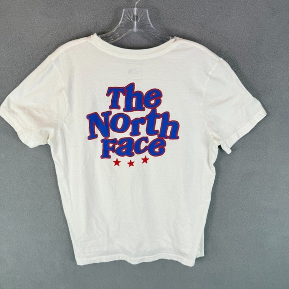 The North Face Tee Shirt‎ Top Womens L Retro Bubble Logo Short Sleeve Outdoor